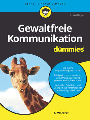 cover image of Gewaltfreie Kommunikation für Dummies